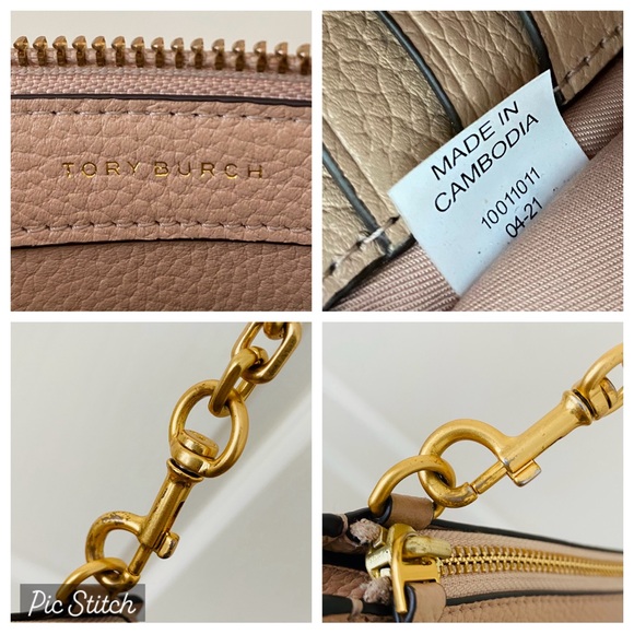 Tory Burch Tan Leather Crossbody Bag - Picture 13 of 13